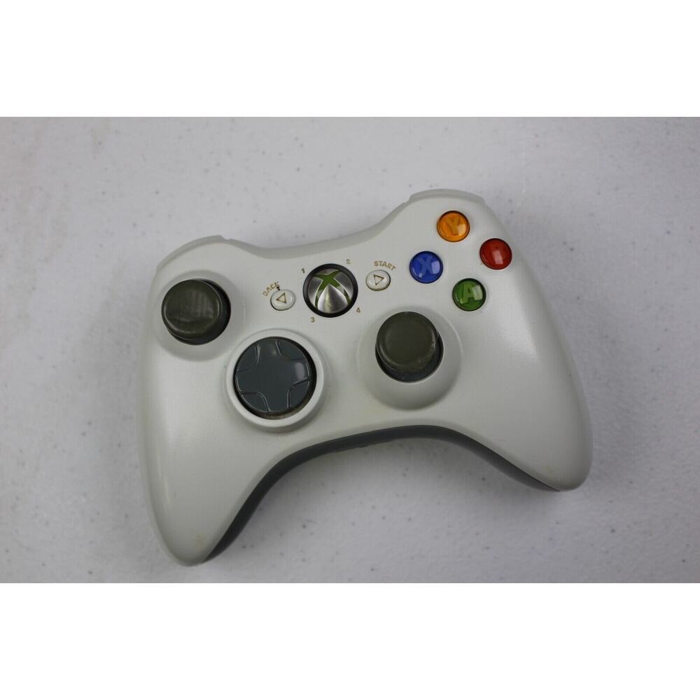 Original Xbox 360 Wireless Controller W/ Aftermarket Battery Cover (US SELLER)